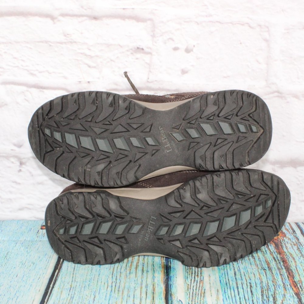 LL BEAN Trail Model 4 Leather Suede Waterproof Hiking Shoes Size 8 M - Picture 9 of 9